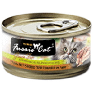 Fussie Cat Premium Tuna with Smoked Tuna Canned 24/2.82oz Fussie Cat, Premium, Tuna, Canned, smoked tuna